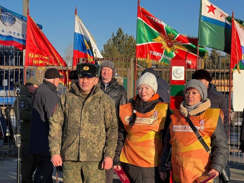 На минувшей неделе из парка Пограничников в Тюмени отправилась очередная партия помощи нашим бойцам на передовую