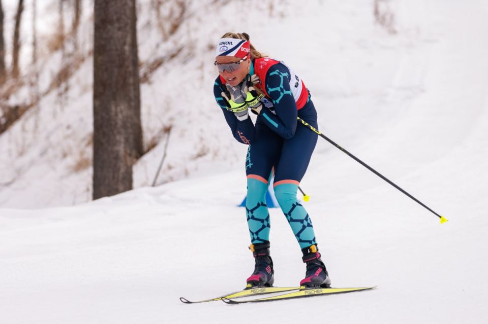 Олимпийской чемпионке Сориной до крови разбили лицо лыжной палкой во время гонки