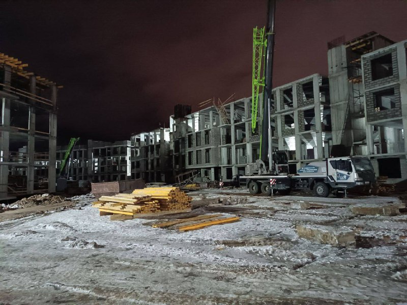 Несчастный случай на стройке в Тюмени