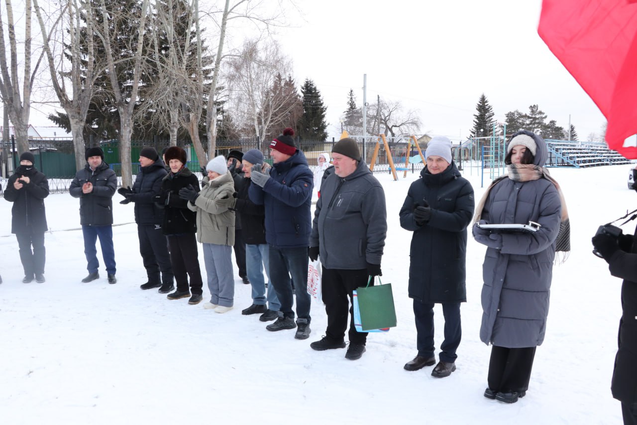 Новую площадку для сдачи норм ГТО открыли в селе Сладково Новую площадку для сдачи норм ГТО открыли в селе Сладково