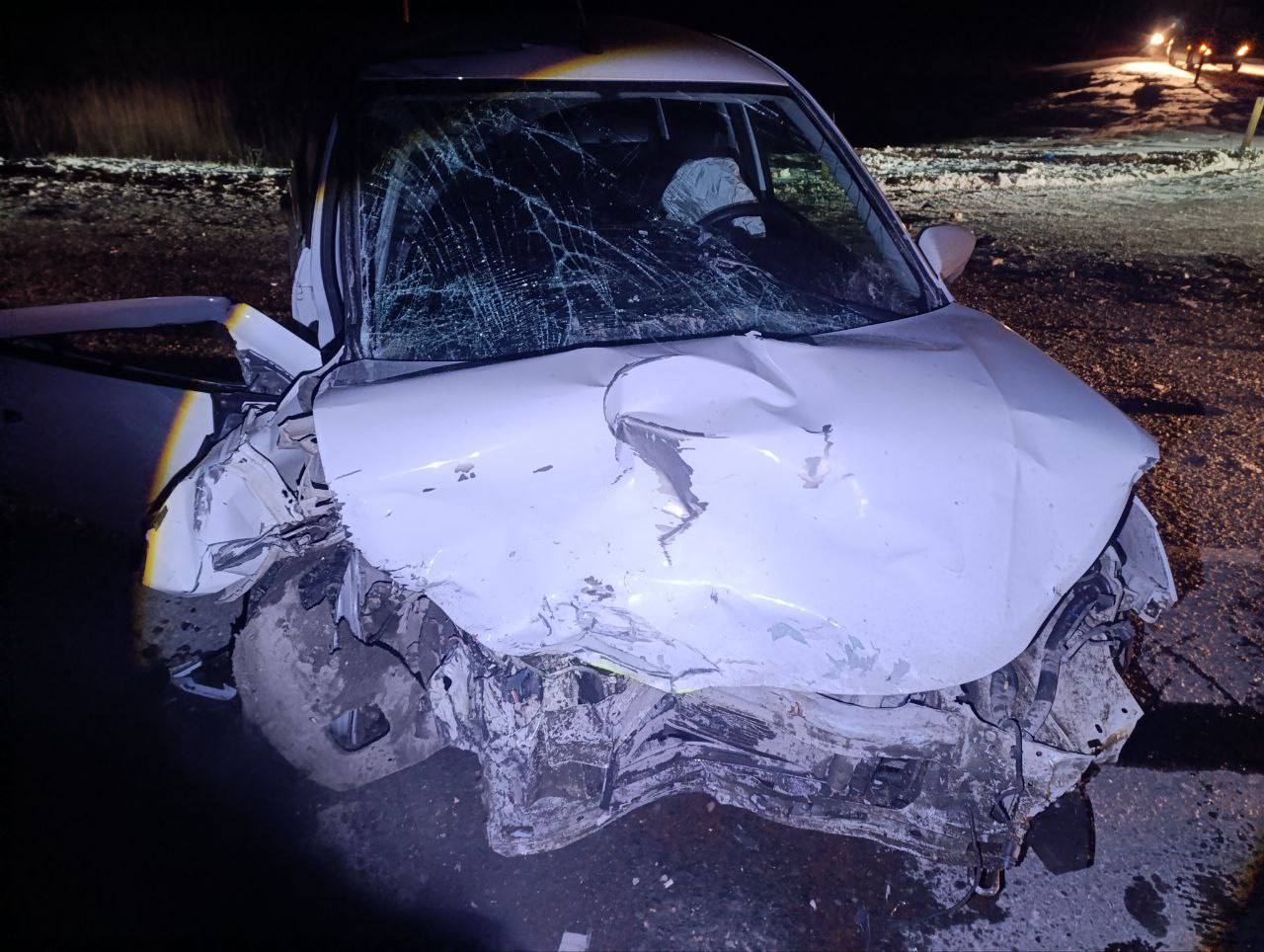 Смертельная авария произошла накануне на трассе Курган-Тюмень в Исетском округе Смертельная авария произошла накануне на трассе Курган-Тюмень в Исетском округе