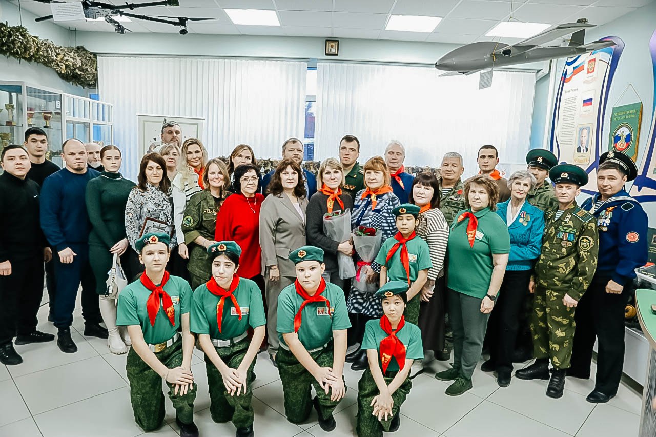 Экспозицию посвятили героям