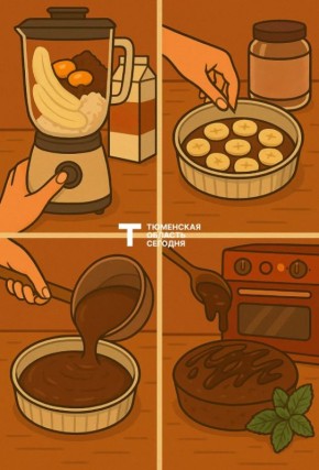 Банановый брауни. Сегодня предлагаем вам рецепт десерта