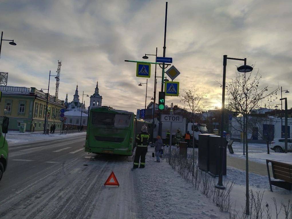 Дорожное происшествие на улице Ленина