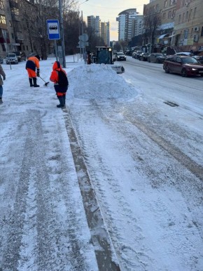 В Тюмень все-таки пришел снег