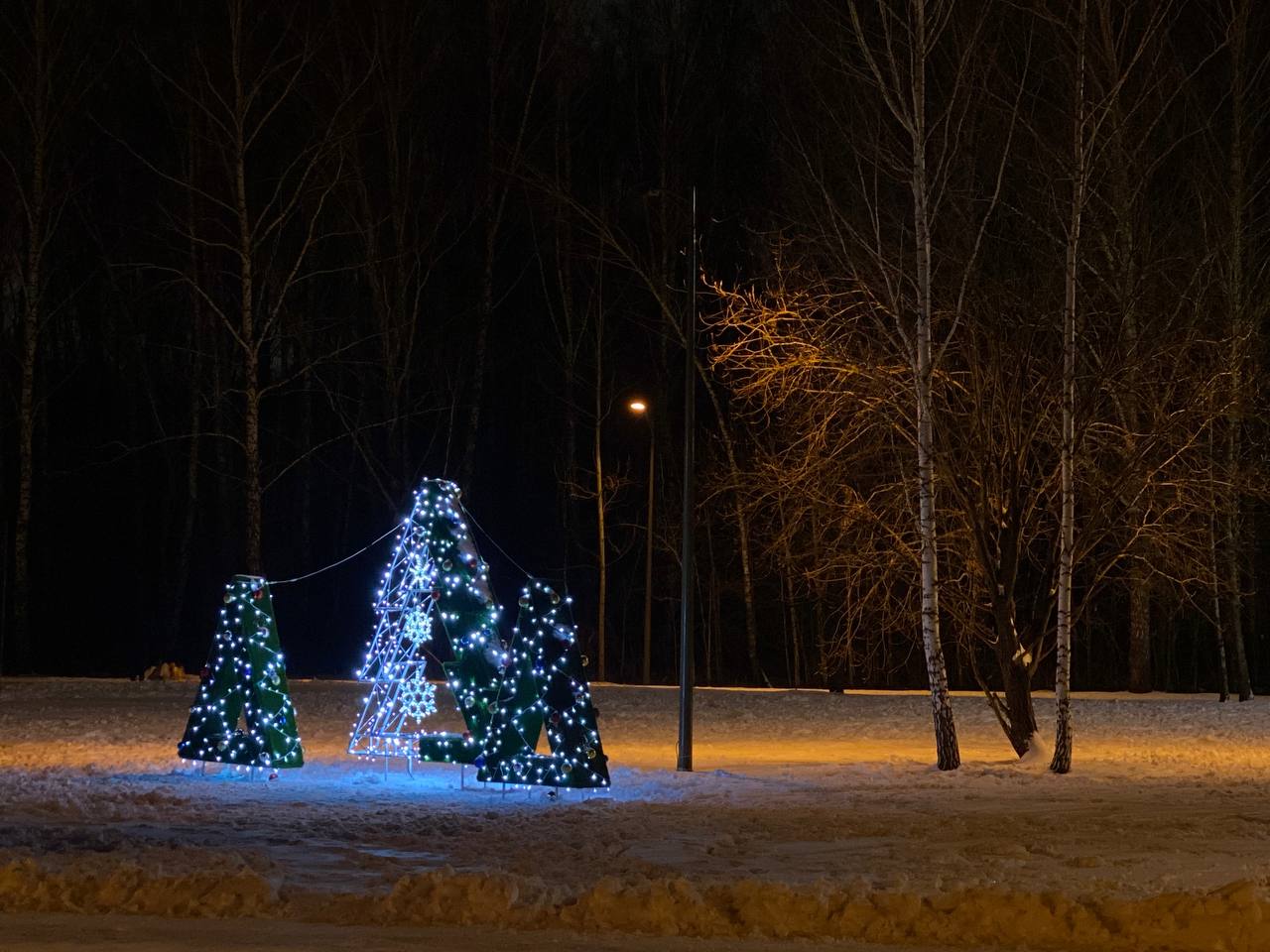 Затюменский экопарк к Новому году готов