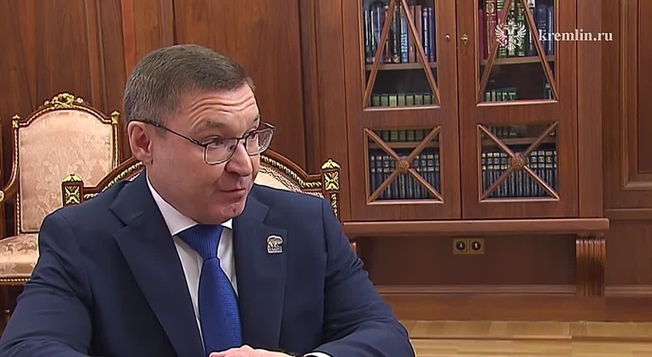 Владимир Путин встретился с секретарём генерального совета партии «Единая Россия» Владимиром Якушевым