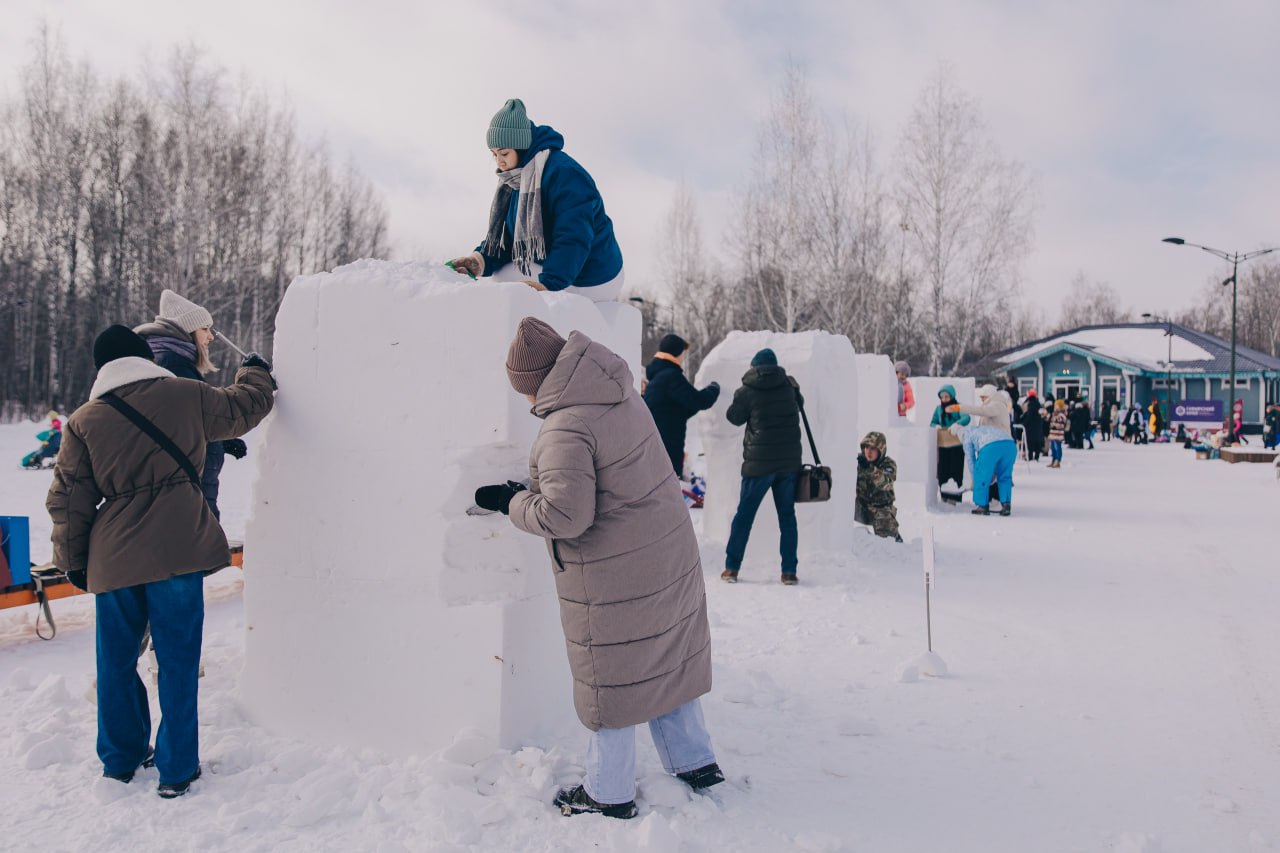 Открытый фестиваль снежных фигур «Тюменская зима» Открытый фестиваль снежных фигур «Тюменская зима»