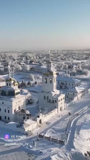 Такой красивый Тобольск в снегу