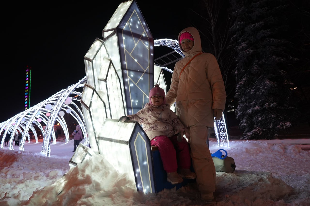 Световой портал в новогоднюю сказку Световой портал в новогоднюю сказку