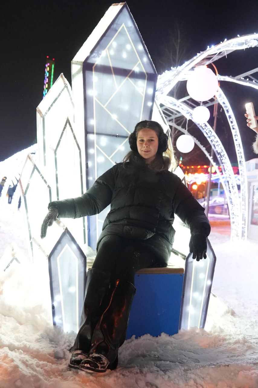 Световой портал в новогоднюю сказку Световой портал в новогоднюю сказку