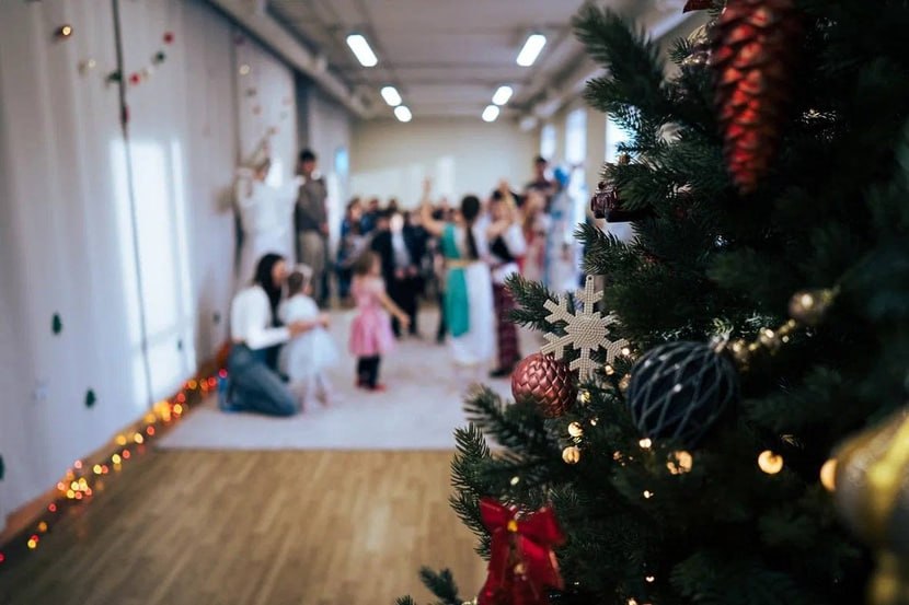 В инклюзивном центре прошел новогодний праздник