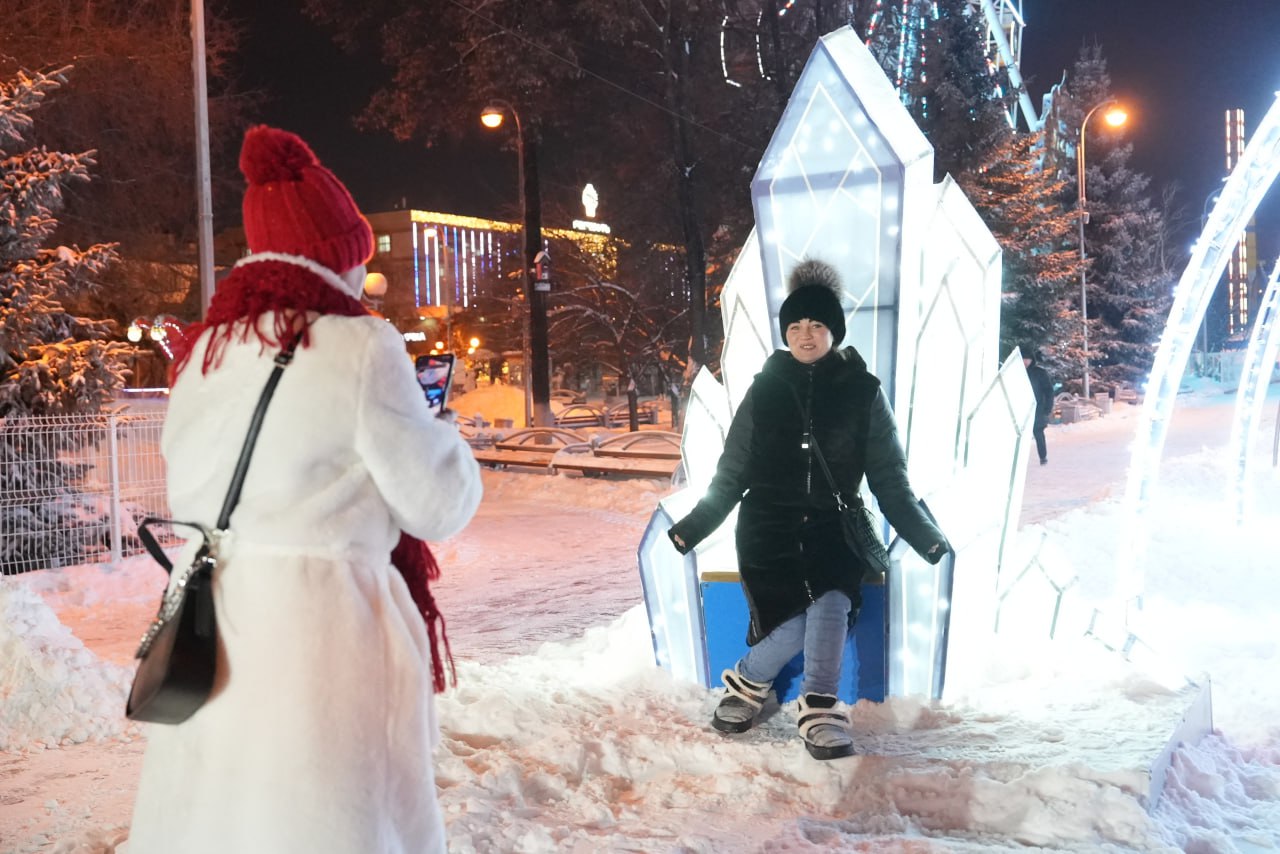 Световой портал в новогоднюю сказку Световой портал в новогоднюю сказку