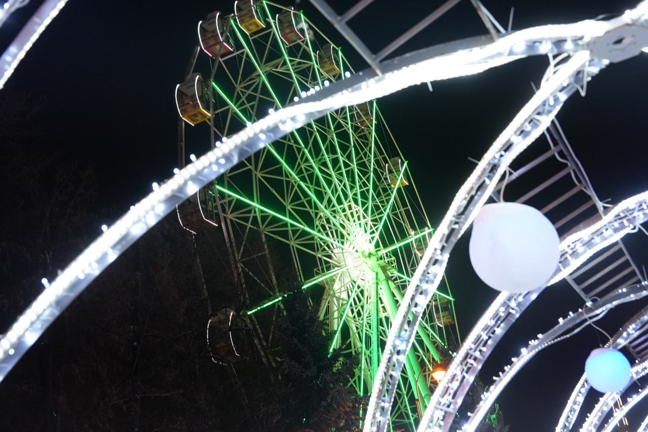 Световой портал в новогоднюю сказку Световой портал в новогоднюю сказку