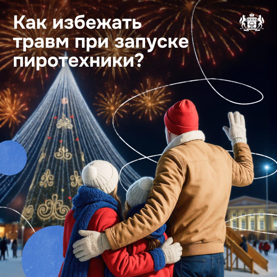 Сделайте Новый год не только веселым, но и безопасным