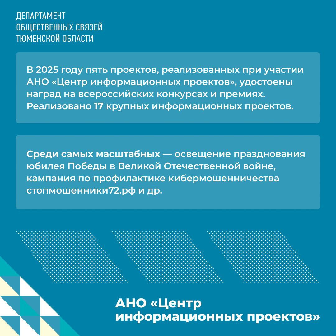 #Итоги2025: масштабные информационные кампании реализовал департамент общественных связей Тюменской области #Итоги2025: масштабные информационные кампании реализовал департамент общественных связей Тюменской области