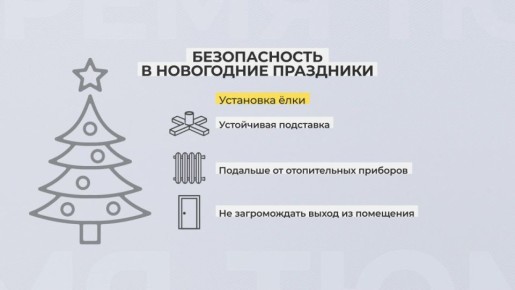 Чтобы новогодние каникулы у сотрудников МЧС тоже были каникулами, нам с вами нужно больше внимания уделять безопасности