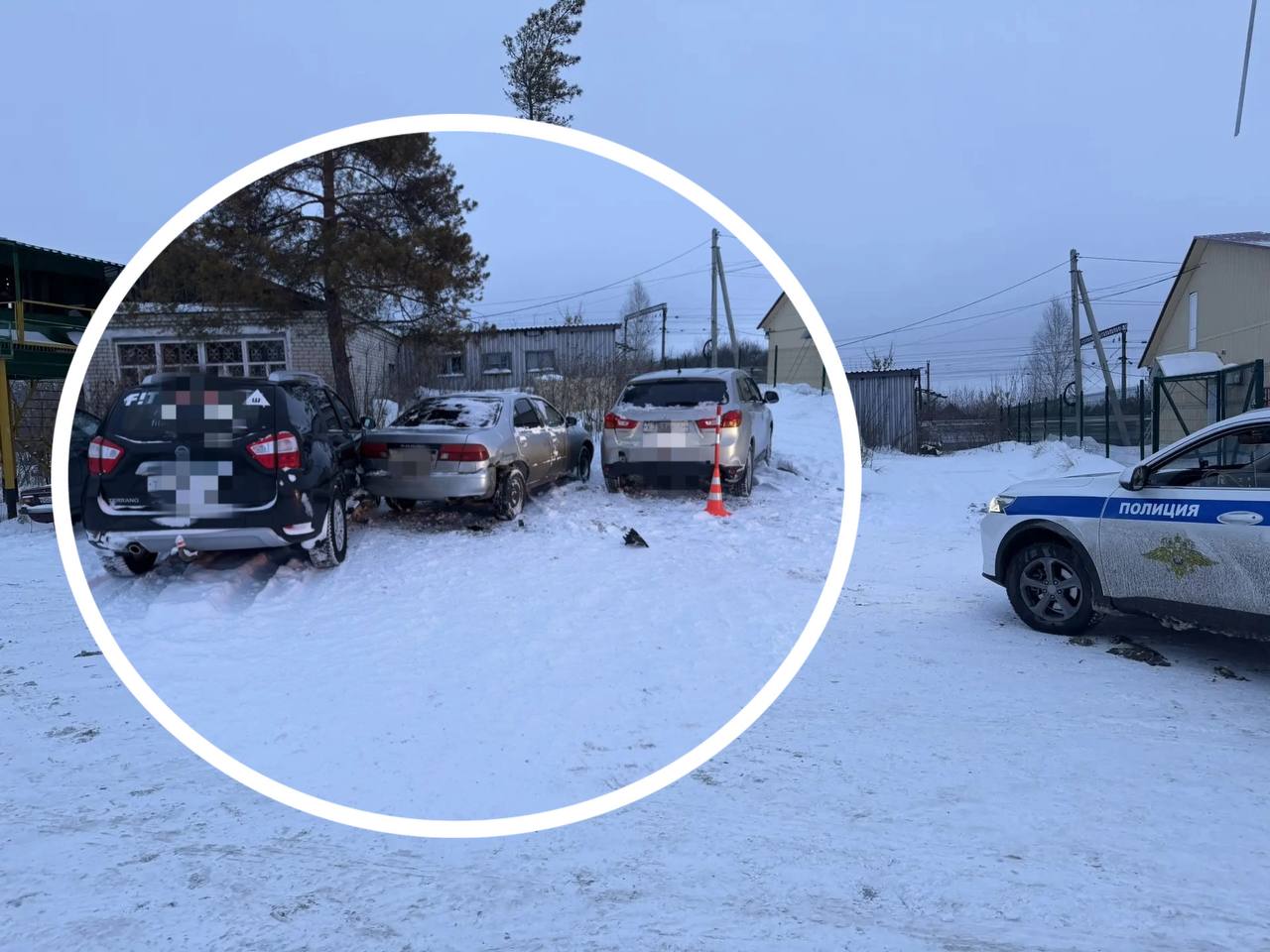 Массовое побоище автомобилей произошло в Голышманово из-за водителя подшофе