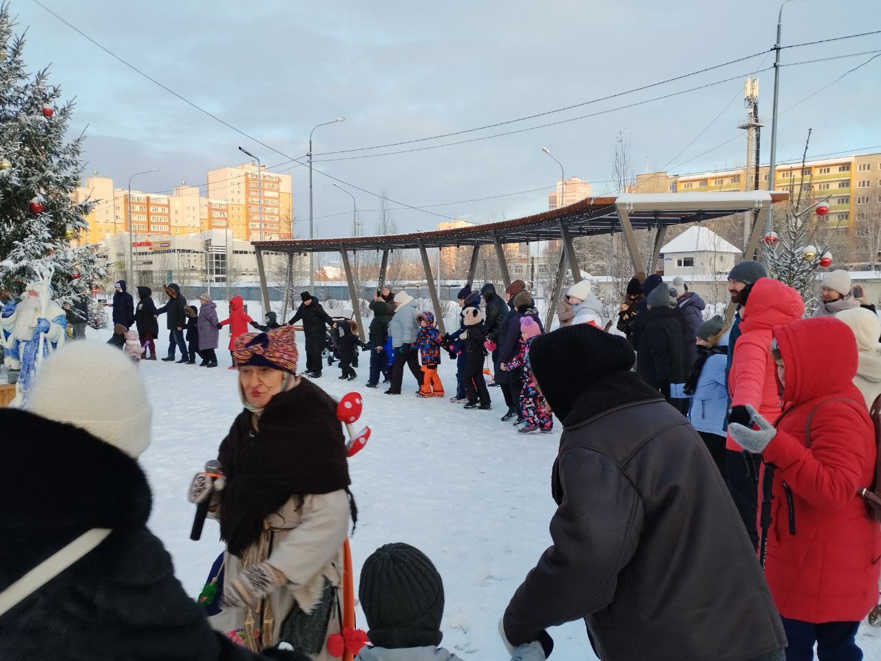 Новогодний патруль дарит праздничное настроение! Новогодний патруль дарит праздничное настроение!