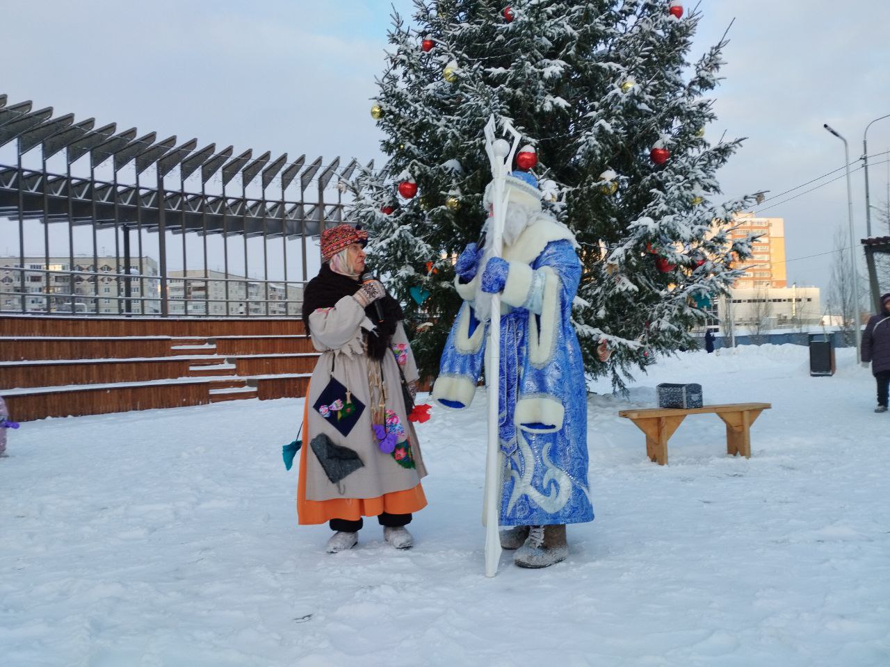 Новогодний патруль дарит праздничное настроение! Новогодний патруль дарит праздничное настроение!