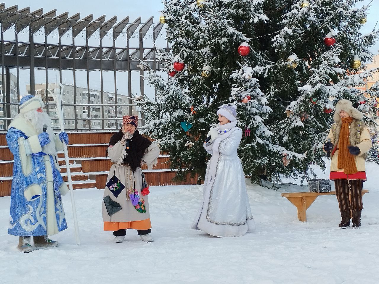 Новогодний патруль дарит праздничное настроение! Новогодний патруль дарит праздничное настроение!