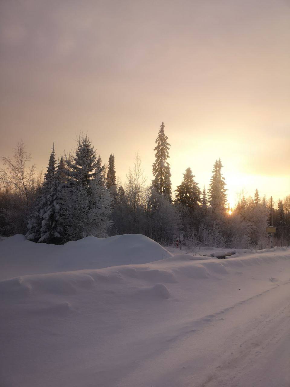 Снежная сказка от читателя