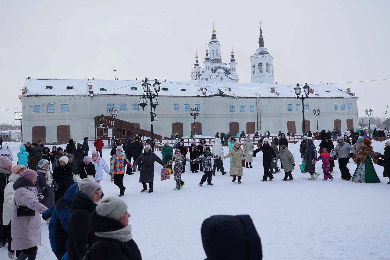 Сердце Тобольска бьётся в ритме светлого праздника Сердце Тобольска бьётся в ритме светлого праздника