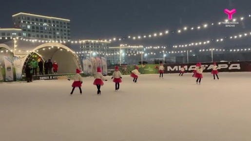 А вот и первые показательные выступления