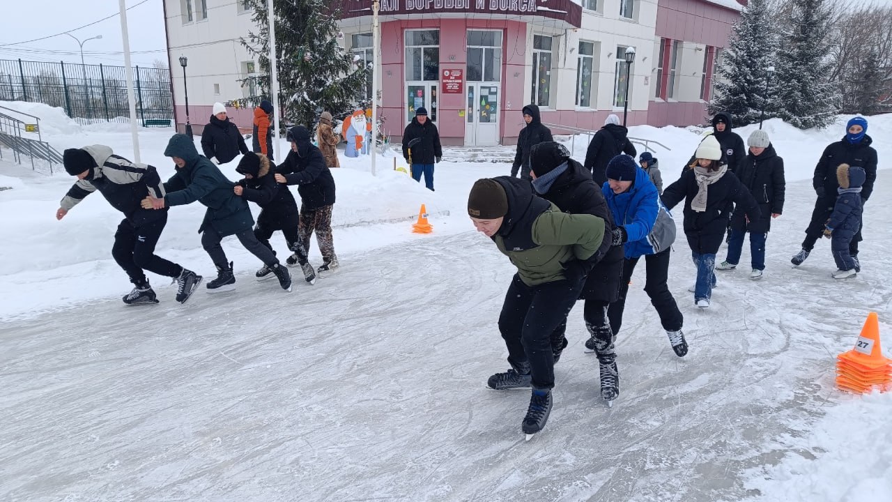 В новогодние каникулы в Тюменской области провели 700 спортивных мероприятий