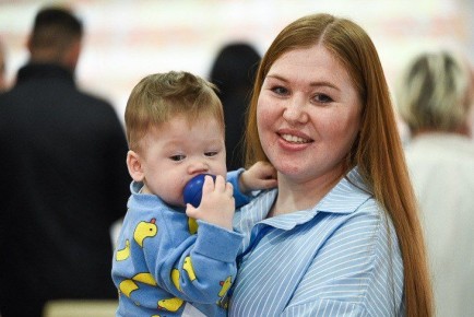 1 тыс. 400 будущих мам и родители 123 тыс