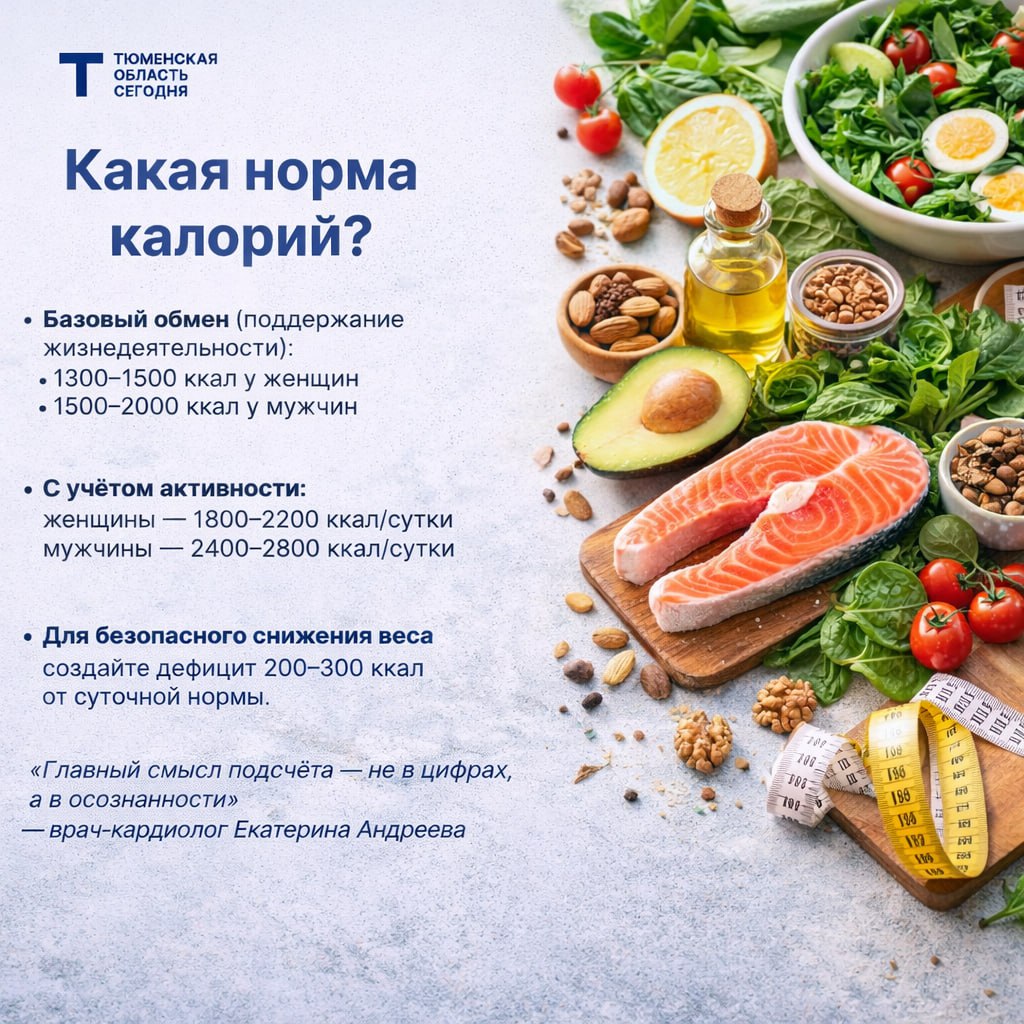 Контроль веса и здоровья: почему важно считать калории