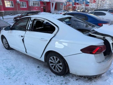 В Тюмени после взрыва газа в автомобиле пострадал ребёнок