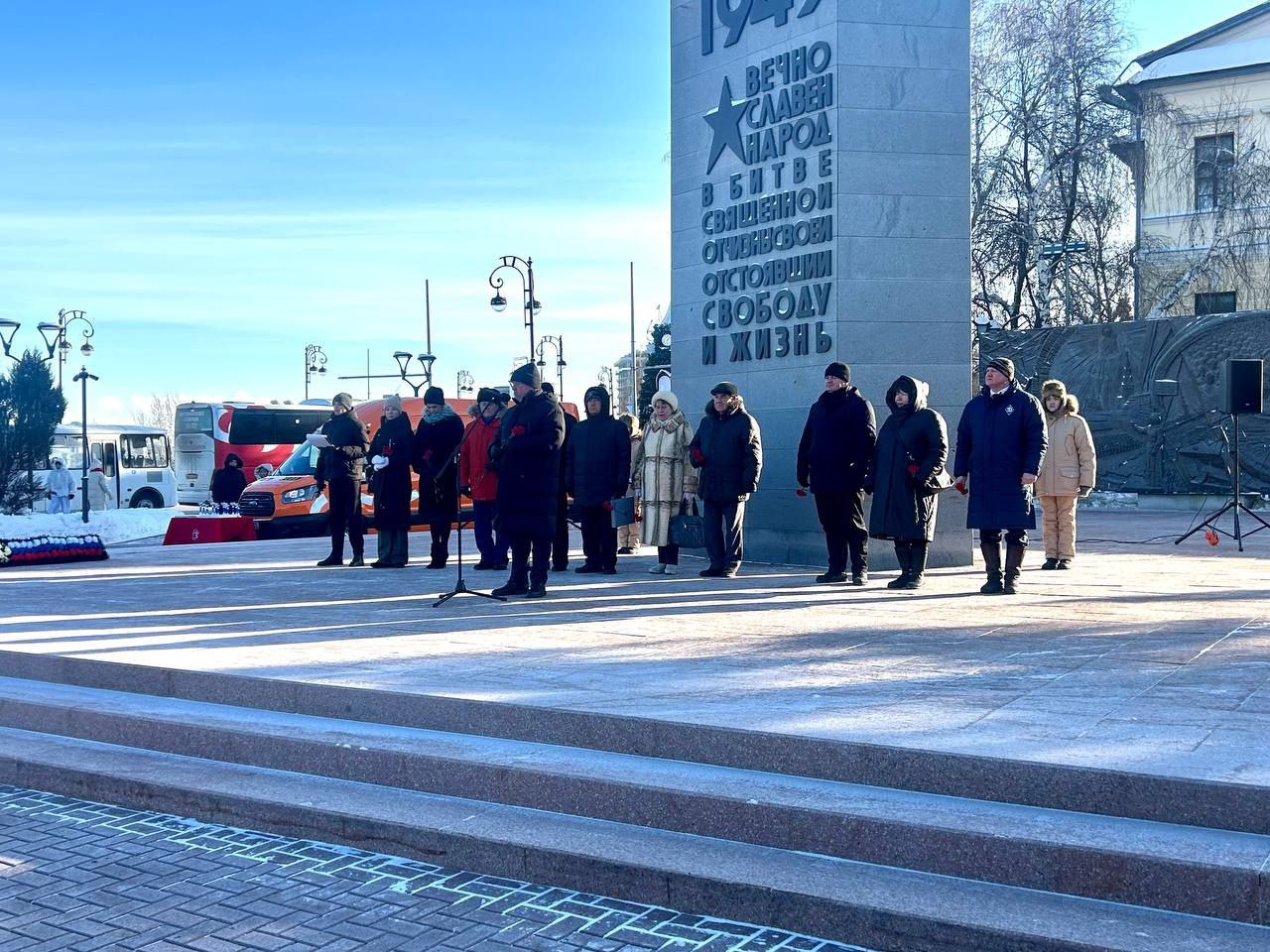В Тюмени состоялся митинг, посвященный 82-й годовщине полного снятия блокады Ленинграда