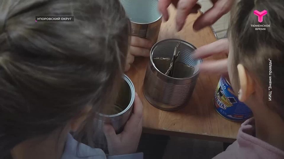 Воспитанники Упоровского детского сада научились делать окопные свечи