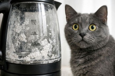 Накипь в чайнике и риск камней у кота: спокойное объяснение без мифов