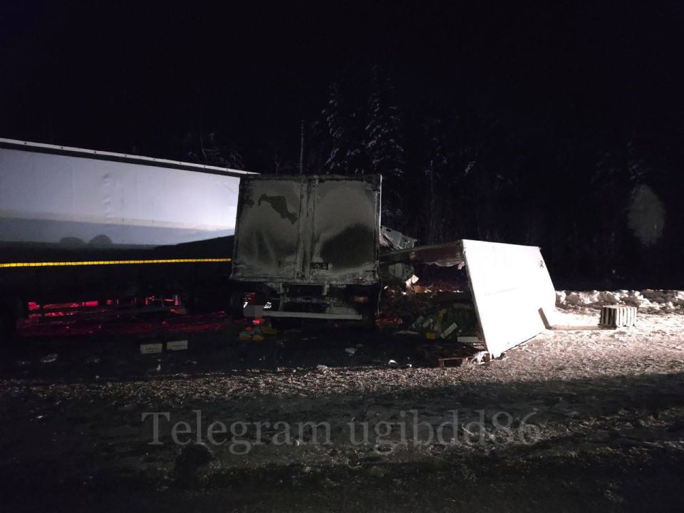 На трассе Тюмень – Ханты-Мансийск произошла смертельная авария