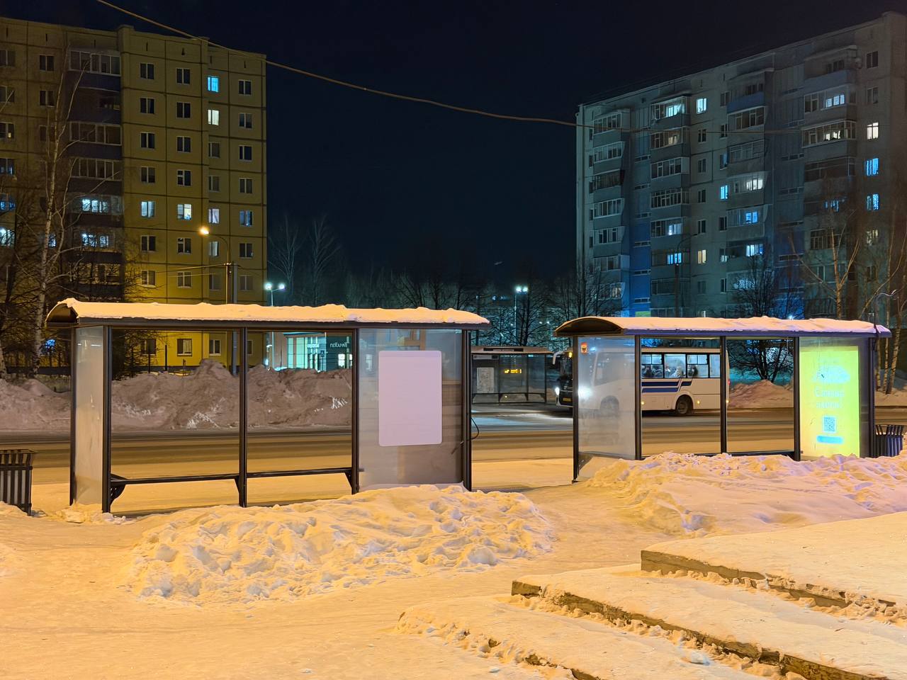 «У нас Сибирь!»: тоболяки обратились к властям с просьбой, заменить остановки, ведь мы живем не в Сочи