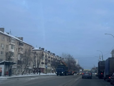 Противогололедные материалы «просыпаются» после морозов