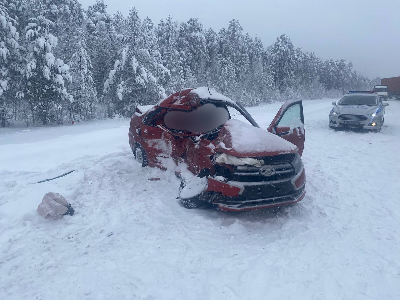 На место смертельного ДТП в Уватском районе выехал заместитель прокурора Уватского района Александр Шихов