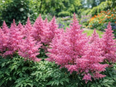 Как астильба превращает тенистые уголки в цветущий рай