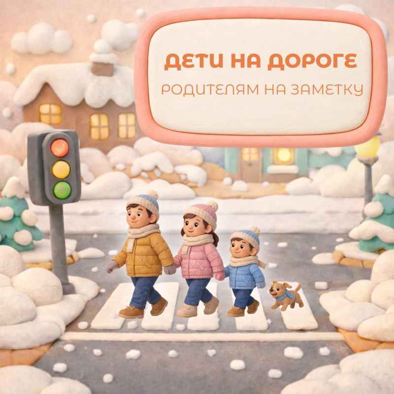 Зимняя безопасность ребёнка