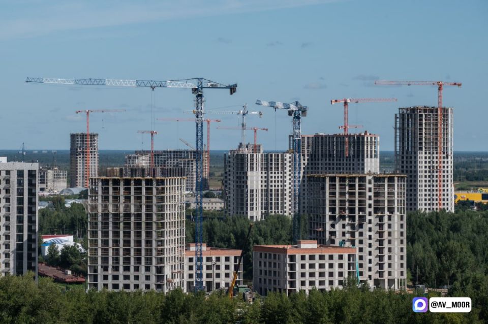 Александр Моор: Почти три миллиона квадратных метров жилья введено в Тюменской области в 2025 году – на 13% больше, чем годом ранее