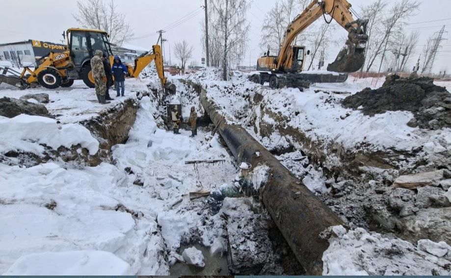 «Росводоканал Тюмень» реконструировал 600 метров магистрального водопровода