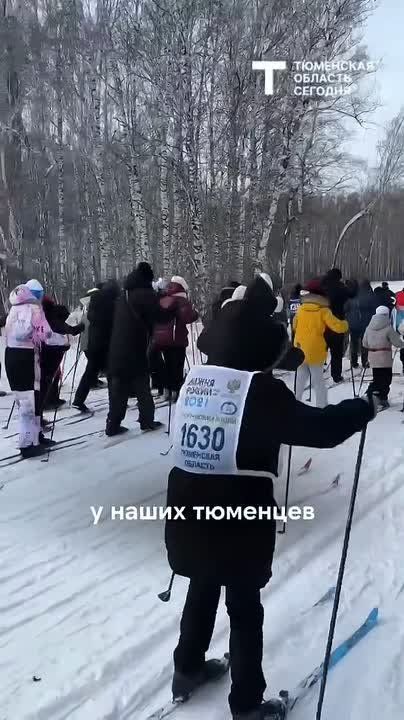 «Лыжня России» в Тюмени собрала более 6 тысяч участников