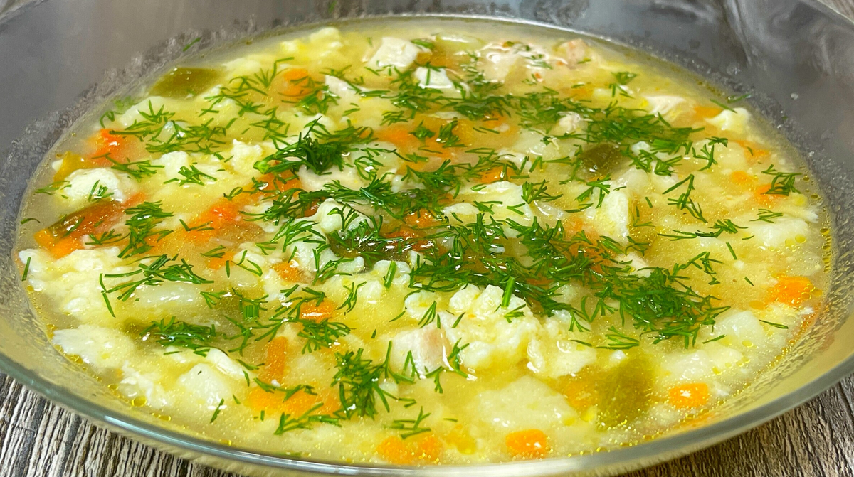 Нежный суп с курицей, который станет вашим фаворитом