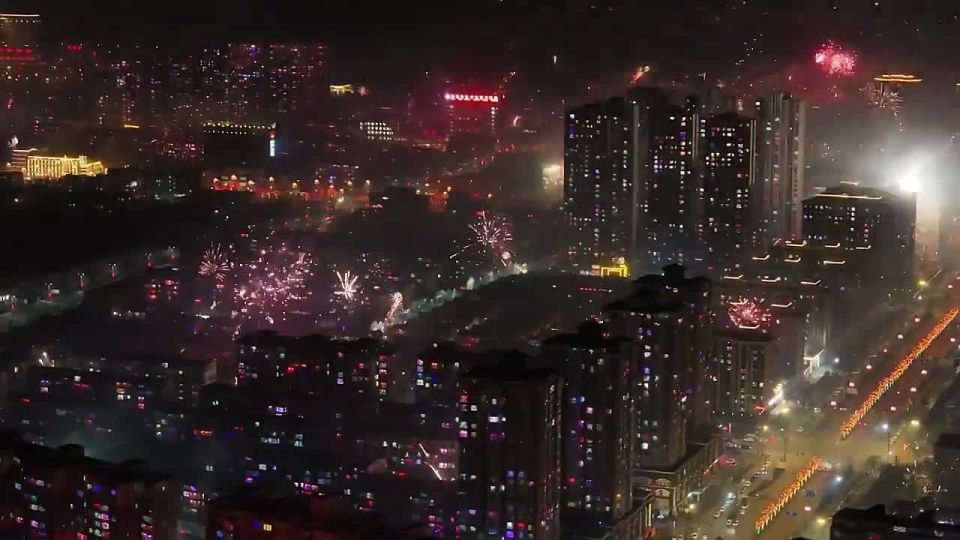 Китай масштабно встречает Новый год