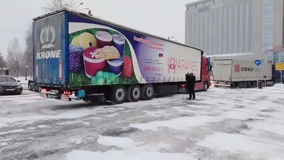 Из Тюмени на СВО отправили большую партию гуманитарного груза