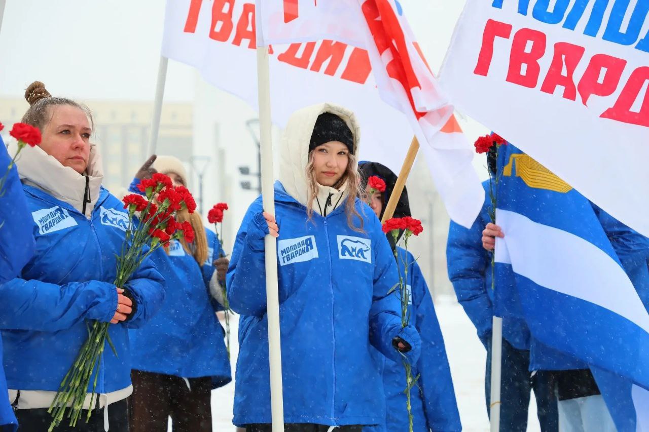 Максим Афанасьев: В преддверии Дня защитника Отечества мы вместе с общественными организациями, молодежью и ветеранами провели торжественное мероприятие на площади Памяти Максим Афанасьев: В преддверии Дня защитника Отечества мы вместе с общественными организациями, молодежью и ветеранами провели торжественное мероприятие на площади Памяти