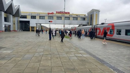 В Тобольск прибыл большой туристический круиз