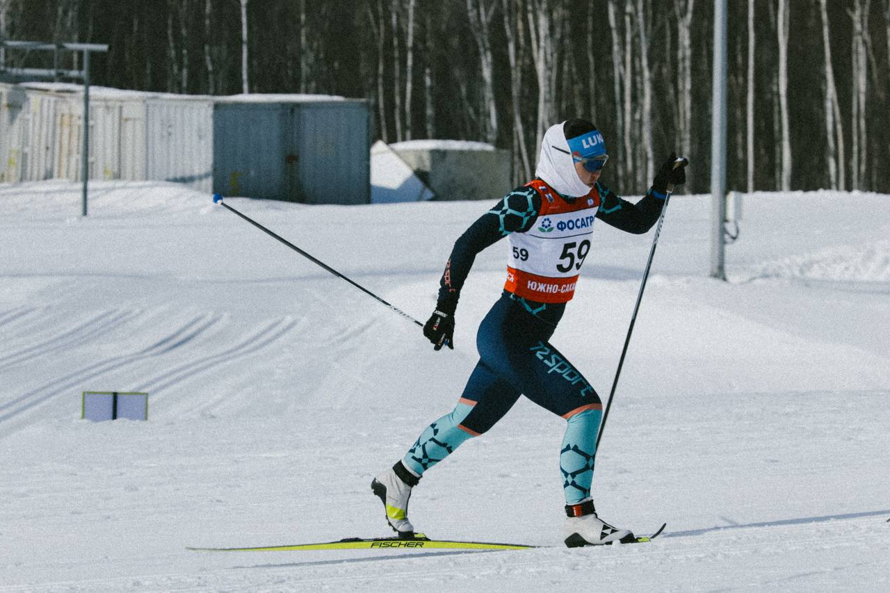 Тюменская лыжница - призер чемпионата России